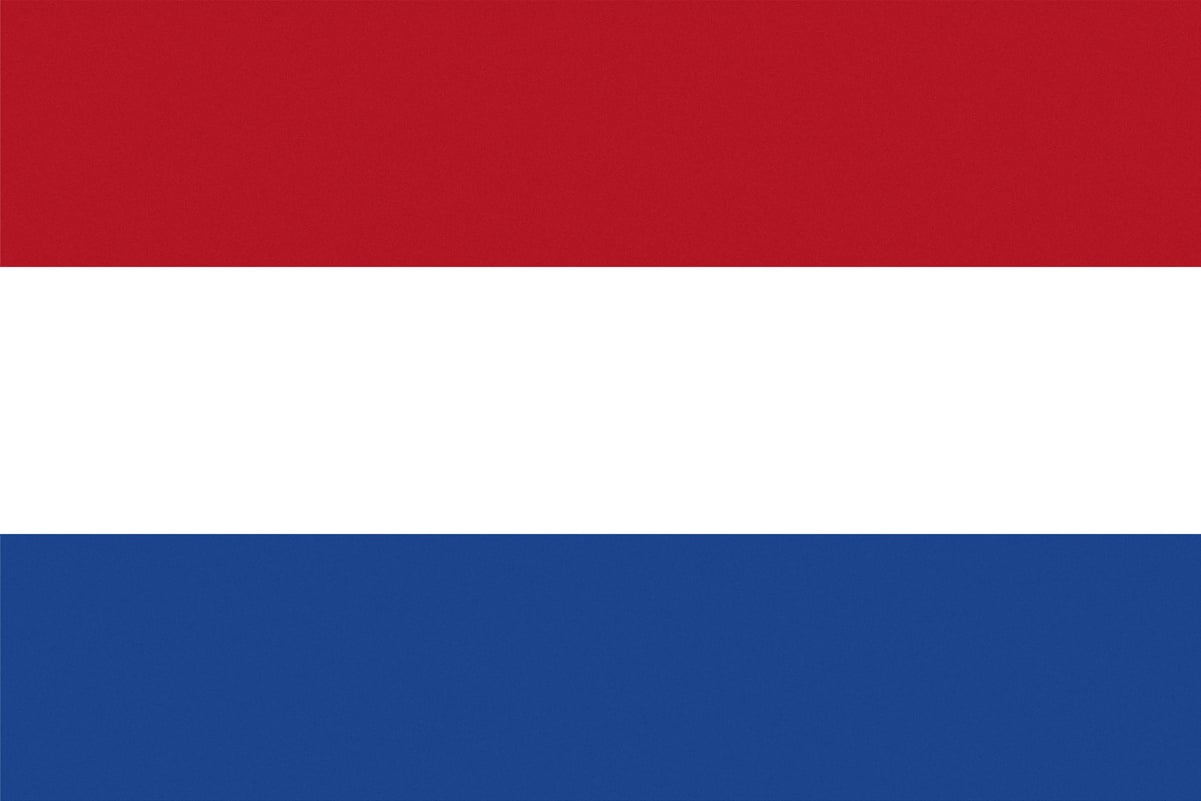 Texturized Dutch Flag of Netherlands